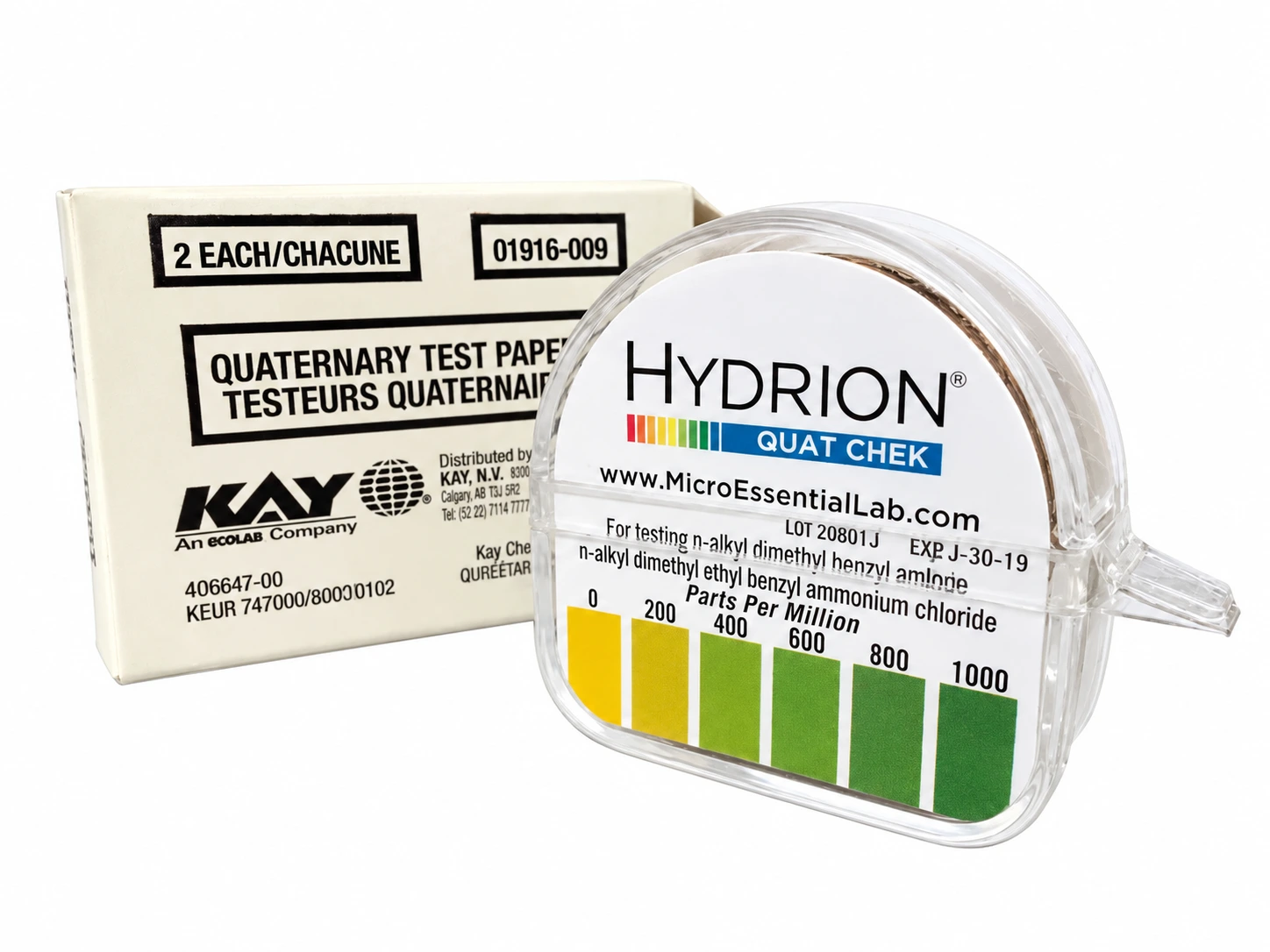 QUAT Test Strips